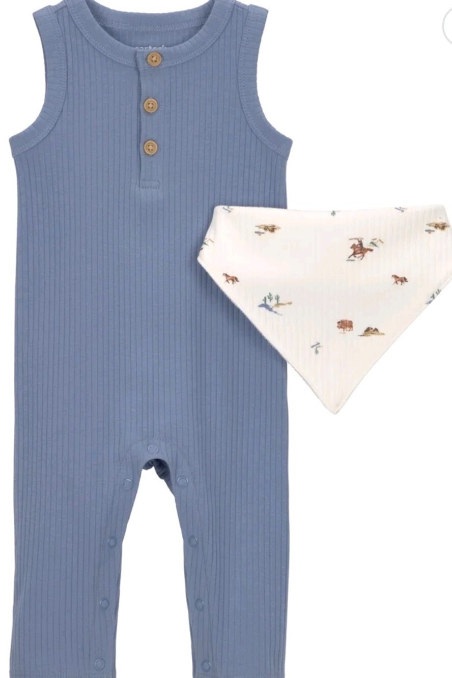 Carter's Child of Mine Baby Boy Outfit Set, 4-Piece,
